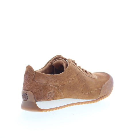 Born Lynn BR0043392 Womens Brown Suede Lace Up Lifestyle Sneakers Shoes