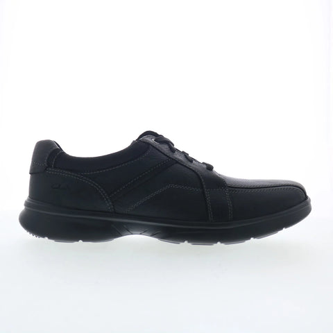 Clarks Bradley Walk 26153332 Mens Black Wide Oxfords & Lace Ups Casual Shoes