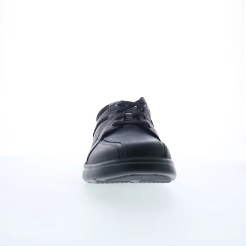 Clarks Bradley Walk 26153332 Mens Black Wide Oxfords & Lace Ups Casual Shoes