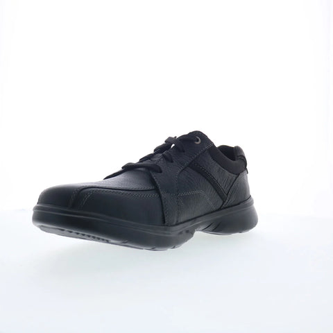 Clarks Bradley Walk 26153332 Mens Black Wide Oxfords & Lace Ups Casual Shoes