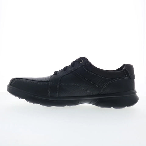 Clarks Bradley Walk 26153332 Mens Black Wide Oxfords & Lace Ups Casual Shoes