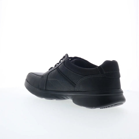 Clarks Bradley Walk 26153332 Mens Black Wide Oxfords & Lace Ups Casual Shoes