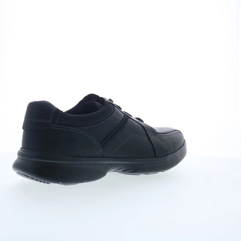 Clarks Bradley Walk 26153332 Mens Black Wide Oxfords & Lace Ups Casual Shoes