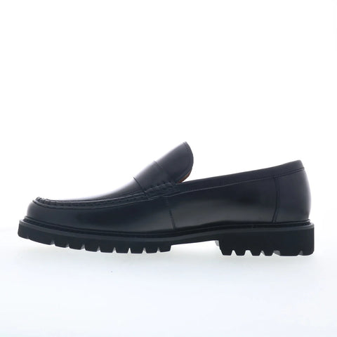 Steve Madden Bradner BRAD13M1 Mens Black Loafers & Slip Ons Casual Shoes