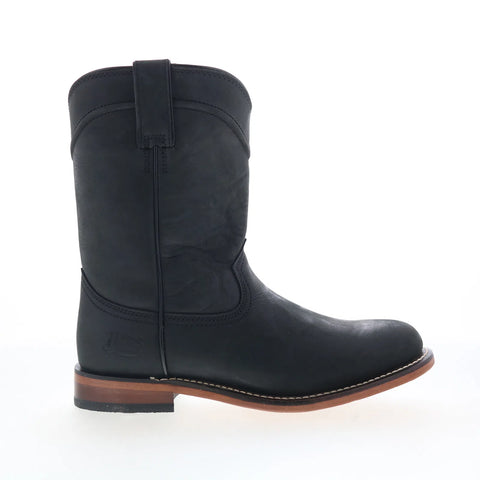 Justin Boots Braswell 10" RP3741 Mens Black Leather Cowboy Western Boots