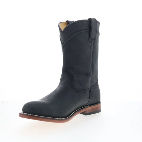 Justin Boots Braswell 10" RP3741 Mens Black Leather Cowboy Western Boots