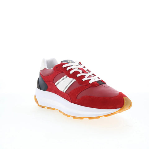 Greats BRC Runner BRCR01SG-GM5 Mens Red Suede Lifestyle Sneakers Shoes