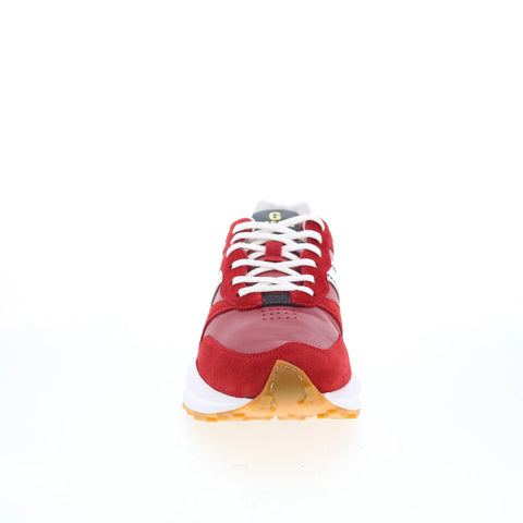 Greats BRC Runner BRCR01SG-GM5 Mens Red Suede Lifestyle Sneakers Shoes