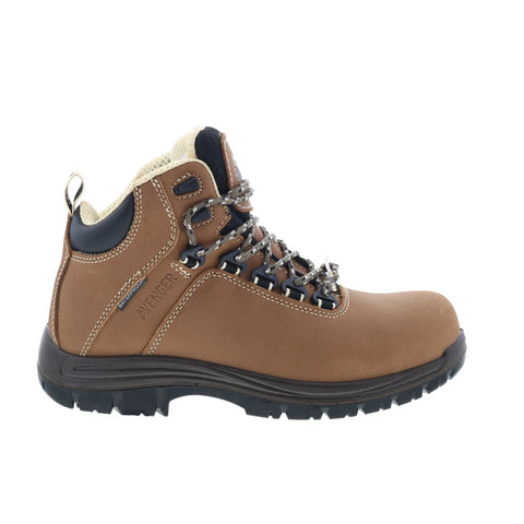 Avenger Breaker Mid Composite Toe WP Womens Brown Work & Safety Boots