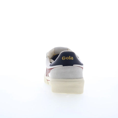 Gola Breakpoint CMB423 Mens White Canvas Lace Up Lifestyle Sneakers Shoes