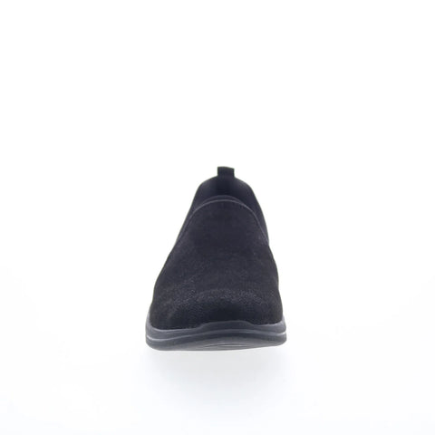 Clarks Breeze Bali 26168954 Womens Black Wide Synthetic Loafer Flats Shoes