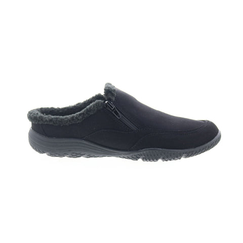 Easy Spirit Brenley 2 SEBRENLEY2 Womens Black Canvas Clog Flats Shoes