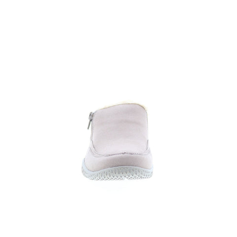 Easy Spirit Brenley 2 SEBRENLEY2 Womens Gray Canvas Clog Flats Shoes
