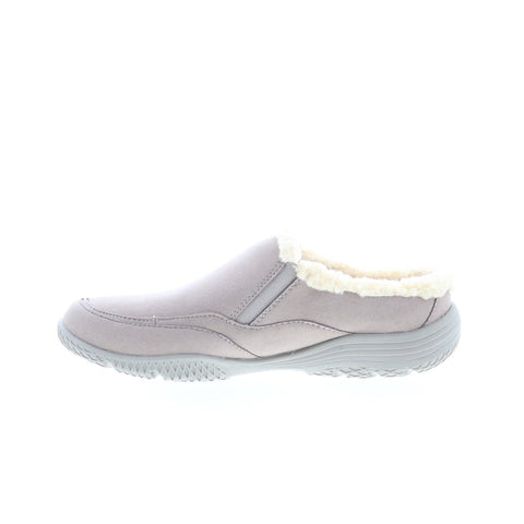 Easy Spirit Brenley 2 SEBRENLEY2 Womens Gray Canvas Clog Flats Shoes