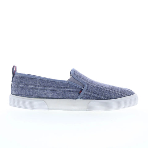 Ben Sherman Bristol Slip On Mens Gray Canvas Lifestyle Sneakers Shoes
