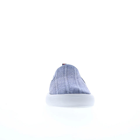 Ben Sherman Bristol Slip On Mens Gray Canvas Lifestyle Sneakers Shoes