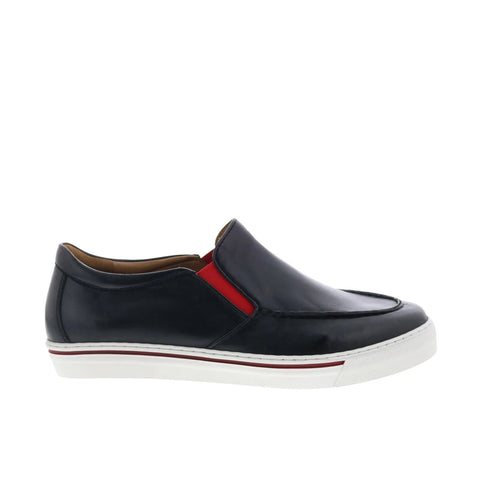 Robert Zur Brit True Glove Mens Black Leather Loafers & Slip Ons Casual Shoes