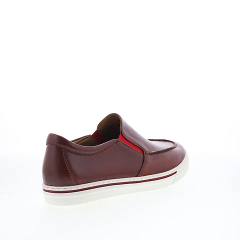Robert Zur Brit True Glove Mens Brown Leather Loafers & Slip Ons Casual Shoes