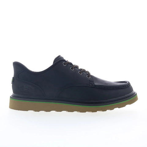 Skechers John Deere Brockman Hawkson Mens Black Oxfords Casual Shoes