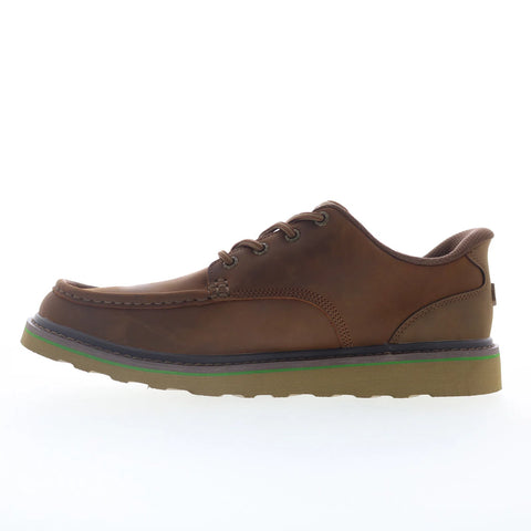 Skechers John Deere Brockman Hawkson Mens Brown Oxfords Casual Shoes