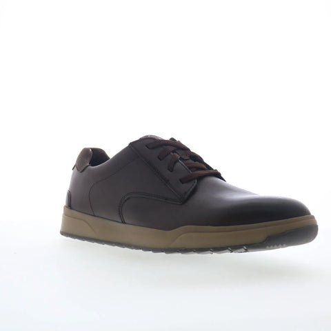 Rockport Bronson Plain Toe Mens Brown Oxfords & Lace Ups Plain Toe Shoes