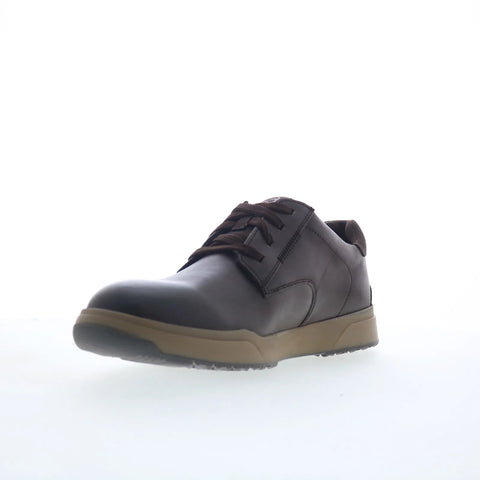 Rockport Bronson Plain Toe Mens Brown Oxfords & Lace Ups Plain Toe Shoes