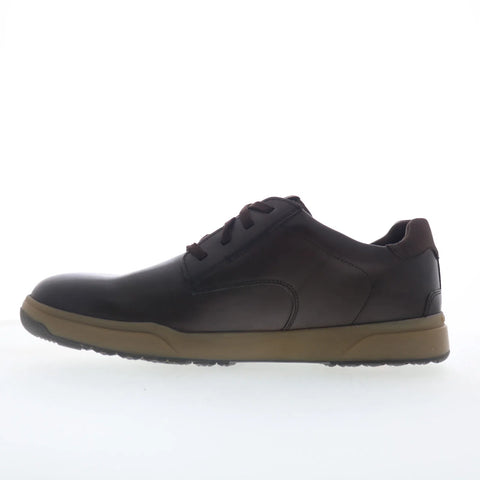 Rockport Bronson Plain Toe Mens Brown Oxfords & Lace Ups Plain Toe Shoes