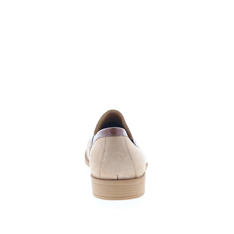 Studio Belvedere Bruno Mens Beige Nubuck Loafers & Slip Ons Casual Shoes