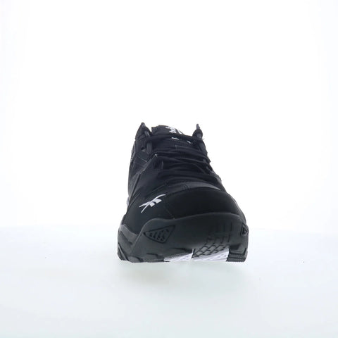Reebok Brutus Low Mens Black Suede Lace Up Lifestyle Sneakers Shoes