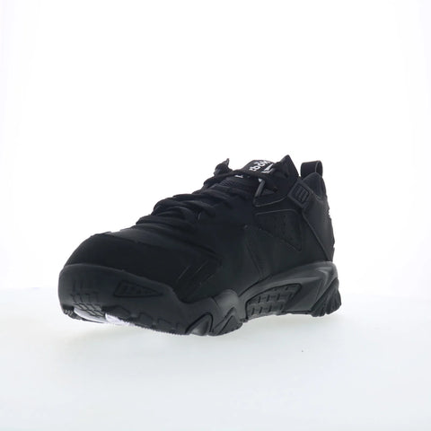 Reebok Brutus Low Mens Black Suede Lace Up Lifestyle Sneakers Shoes
