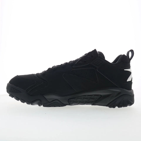 Reebok Brutus Low Mens Black Suede Lace Up Lifestyle Sneakers Shoes
