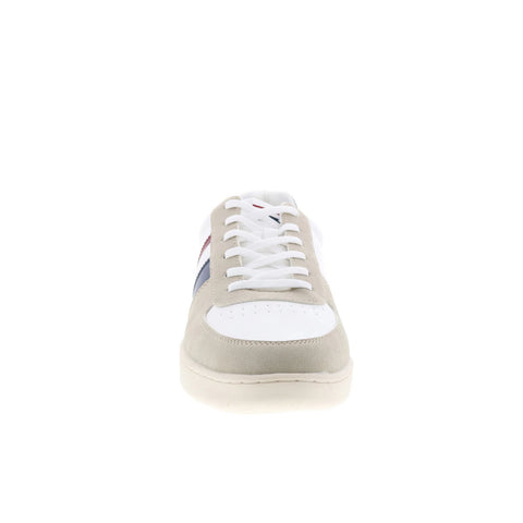Ben Sherman Hyde BSMHYDV-1646 Mens White Lace Up Lifestyle Sneakers Shoes
