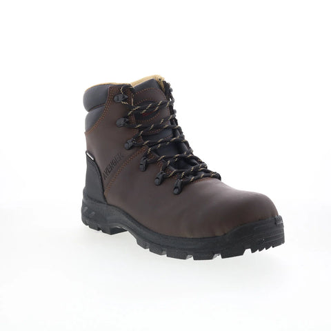 Avenger Builder Mid Soft Toe A8625 Mens Brown Wide Work & Safety Boots
