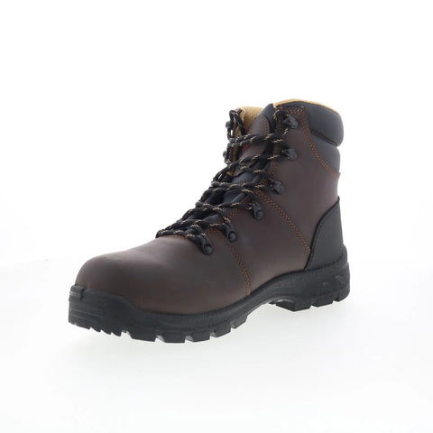Avenger Builder Mid Soft Toe A8625 Mens Brown Wide Work & Safety Boots