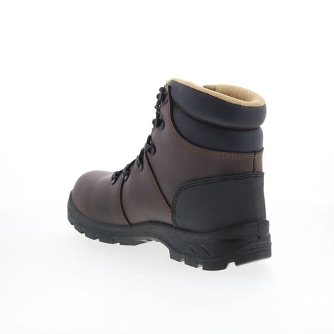 Avenger Builder Mid Soft Toe A8625 Mens Brown Wide Work & Safety Boots