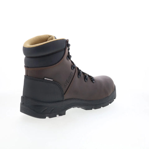 Avenger Builder Mid Soft Toe A8625 Mens Brown Wide Work & Safety Boots