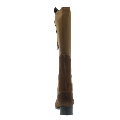 Bos. & Co. Bunt Womens Brown Suede Zipper Knee High Boots