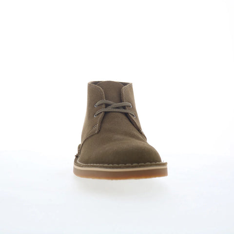 Clarks Bushacre 3 26153531 Mens Beige Wide Leather Chukkas Boots