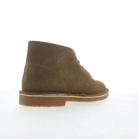 Clarks Bushacre 3 26153531 Mens Beige Wide Leather Chukkas Boots