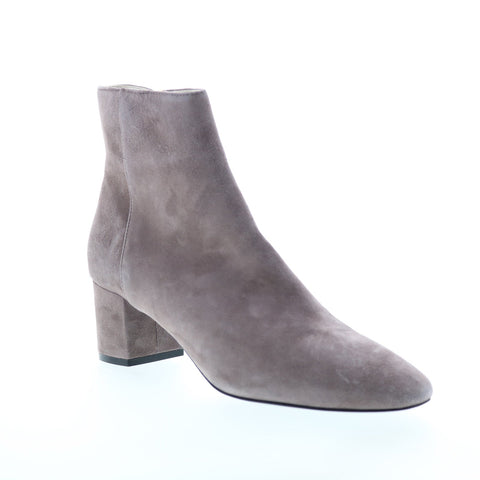 Bruno Magli Vinny BW2VINO3 Womens  Gray Suede Zipper Casual Dress Boots