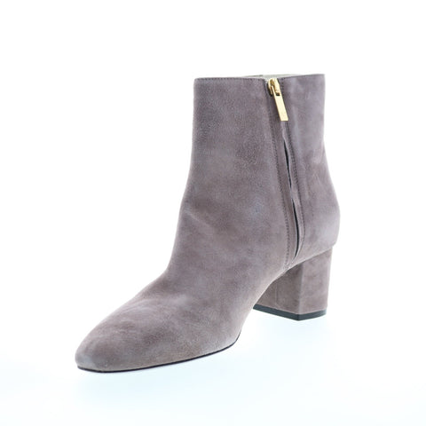 Bruno Magli Vinny BW2VINO3 Womens  Gray Suede Zipper Casual Dress Boots