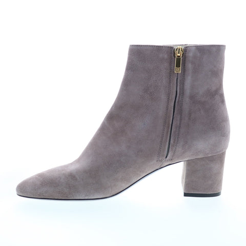 Bruno Magli Vinny BW2VINO3 Womens  Gray Suede Zipper Casual Dress Boots