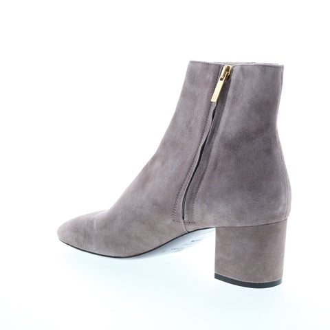 Bruno Magli Vinny BW2VINO3 Womens  Gray Suede Zipper Casual Dress Boots