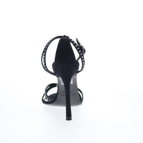 Byblos BYBLOS14 Womens Black Synthetic Hook & Loop Pumps Heels Shoes