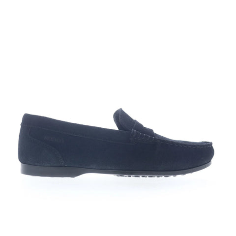 Sebago Byron Suede 70016Z0-908 Mens Blue Loafers & Slip Ons Penny Shoes