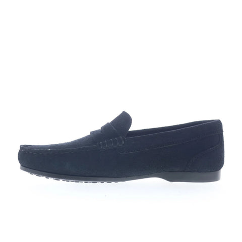 Sebago Byron Suede 70016Z0-908 Mens Blue Loafers & Slip Ons Penny Shoes