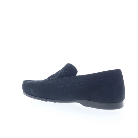Sebago Byron Suede 70016Z0-908 Mens Blue Loafers & Slip Ons Penny Shoes