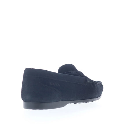 Sebago Byron Suede 70016Z0-908 Mens Blue Loafers & Slip Ons Penny Shoes