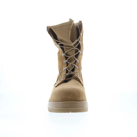Belleville Hot Weather Steel Toe Made In USA Mens Brown Wide Tactical Boots