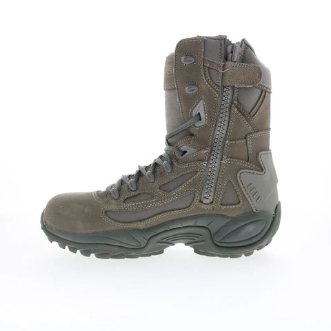 Converse Boot C8990 Womens Gray Wide Suede Lace Up Tactical Boots